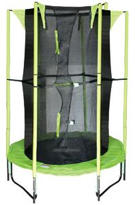 Kids Trampoline with Safety Enclosure Aktive 122 x 184 x 122 cm