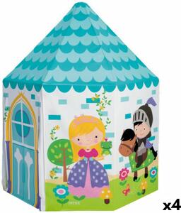 Children's play house Intex Princess 104 x 104 x 130 cm (4 Units)
