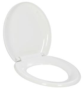 Soft-close Toilet Seat with Quick-release Design White