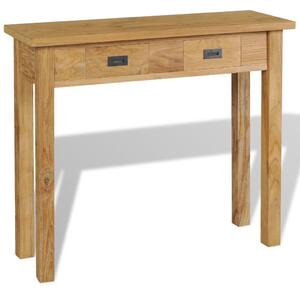 Console Table Solid Teak 90x30x80 cm