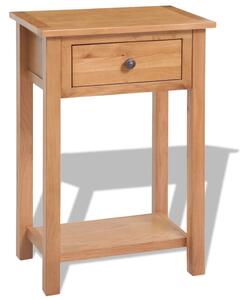 Console Table 50x32x75 cm Solid Oak Wood