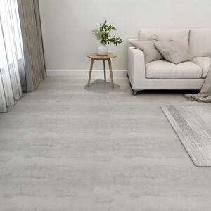 Self-adhesive Flooring Planks 20 pcs PVC 1.86 m² Light Grey