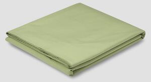 Pear Washed Cotton Percale Flat Sheet | Single | Piglet in Bed