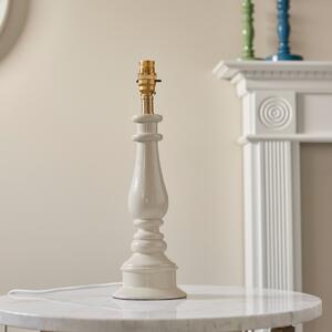 Endon 112166 Myrtle Table Lamp Base In Almond White Finish