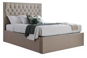 Sutton Fabric Ottoman Storage Bed, Double & King Size | Roseland