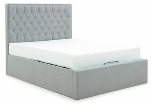 Sutton Fabric Ottoman Storage Bed, Double & King Size | Roseland