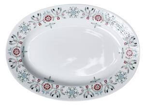 Rörstrand Swedish Grace Winter plate oval white