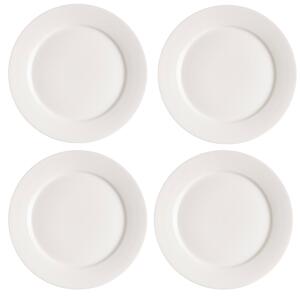 Scandi Living Kalk plate 28 cm 4-pack white