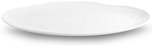 Pillivuyt Boulogne plate oval 26x36 cm white