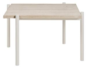Broste Copenhagen Elaine coffee table 54.2x54.2 cm White ash