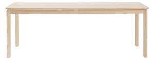 1898 Alfred dining table 90x220 cm White pigmented oak