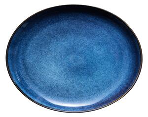 Lene Bjerre Amera oval plate 29x22.5 cm Blue