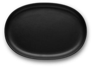 Eva Solo Nordic kitchen oval plate 18.5x26 cm Black