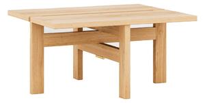 MOEBE Moebe rectangular coffee table coffee table small Oak