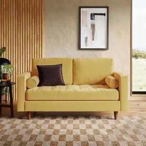 Zoe Casual Sit Velvet 2 Seater Sofa