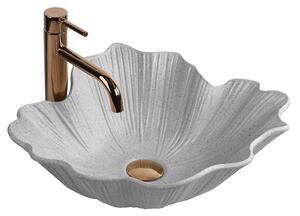 Countertop Basin Rea Flower Grey