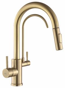 Kitchen faucet Eco Fresh BRUSH GOLD