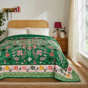Suzani Crewel Bedspread