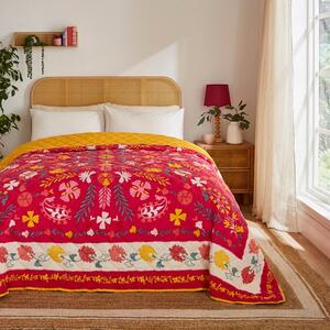 Suzani Crewel Bedspread