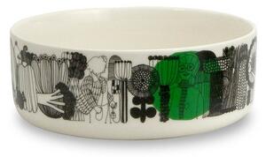 Marimekko Siirtolapuutarha serving bowl 1.5 l black-green