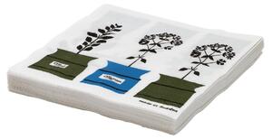 Almedahls Persons Kryddskåp paper napkin 20-pack green-blue