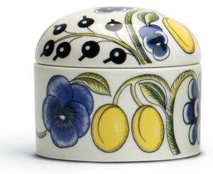 Arabia Paratiisi box with lid white-multi coloured