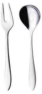 Hardanger Bestikk Fjord serving set stainless steel