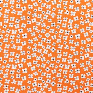 Almedahls Belle Amie fabric orange orange-white