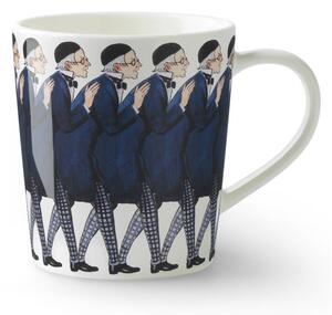 Design House Stockholm Uncle Blue mug with handle 40 cl