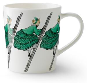 Design House Stockholm Aunt Green mug with handle 40 cl