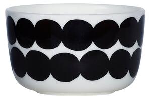 Marimekko Räsymatto bowl 2.5 dl black-white