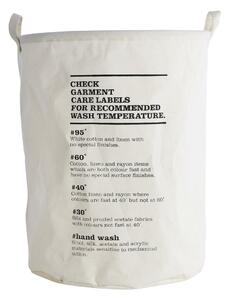 House Doctor House Doctor laundry bag wash instructions black-white