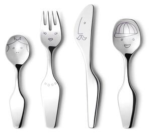 Georg Jensen The Twist Family cutlery set 4 pieces