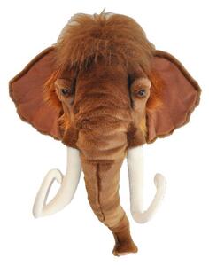 Brigbys Stuffed mammoth head for wall mammoth