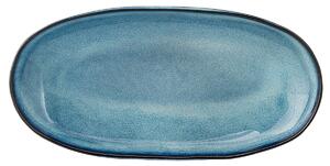 Bloomingville Sandrine medium serving platter blue