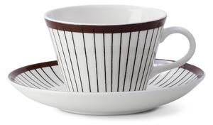 Gustavsbergs Porslinsfabrik Ribb coffee set coffee cup + saucer