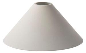 Ferm LIVING Collect lamp shade Cone light grey