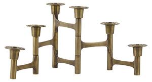 House Doctor Move candle holder brass