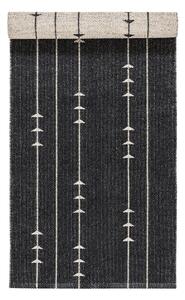 Scandi Living Fir rug nude-black 70x200 cm