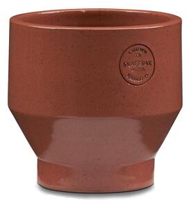 Skagerak Edge pot (indoor) Ø15 cm burned red