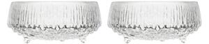 Iittala Ultima Thule bowl small 2-pack clear