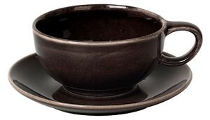 Broste Copenhagen Nordic Coal tea cup and saucer 5.8 cm
