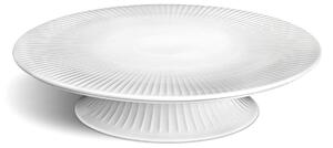 Kähler Hammershøi cake platter on base Ø30 cm white