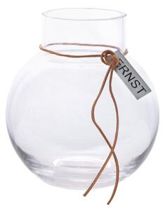 ERNST Ernst glass vase H14cm Ø13cm clear