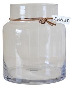 ERNST Ernst glass vase H18cm Ø12.5cm clear