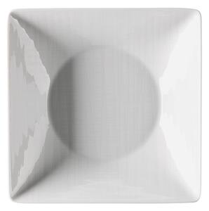 Rosenthal Mesh square deep plate 20 cm white