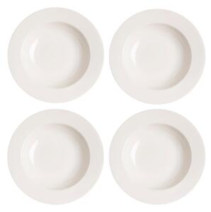 Scandi Living Kalk deep plate 23 cm 4-pack white