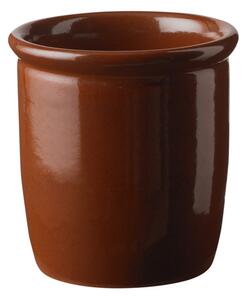 Knabstrup Keramik Pickle jar 0.5 l brown