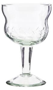 House Doctor Vintage red wine glass clear
