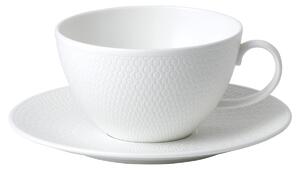Wedgwood Gio teacup with saucer white